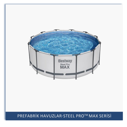  Yükseltilmiş Çelik Çerçeveli Prefabrik Havuzlar- Steel Pro Max